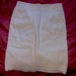 Ann Taylor White pencil skirt